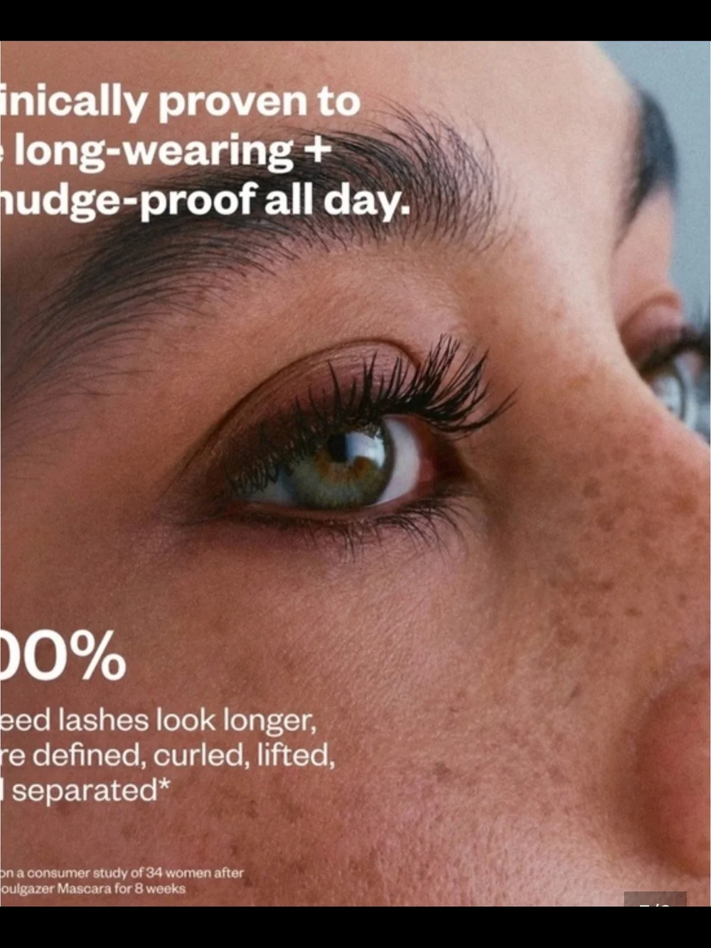 Kosas SoulGazer Lengthening Mascara in Black NWOB